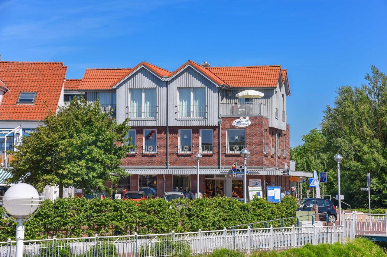 Apartamento Haus Hafenblick Bensersiel Exterior foto