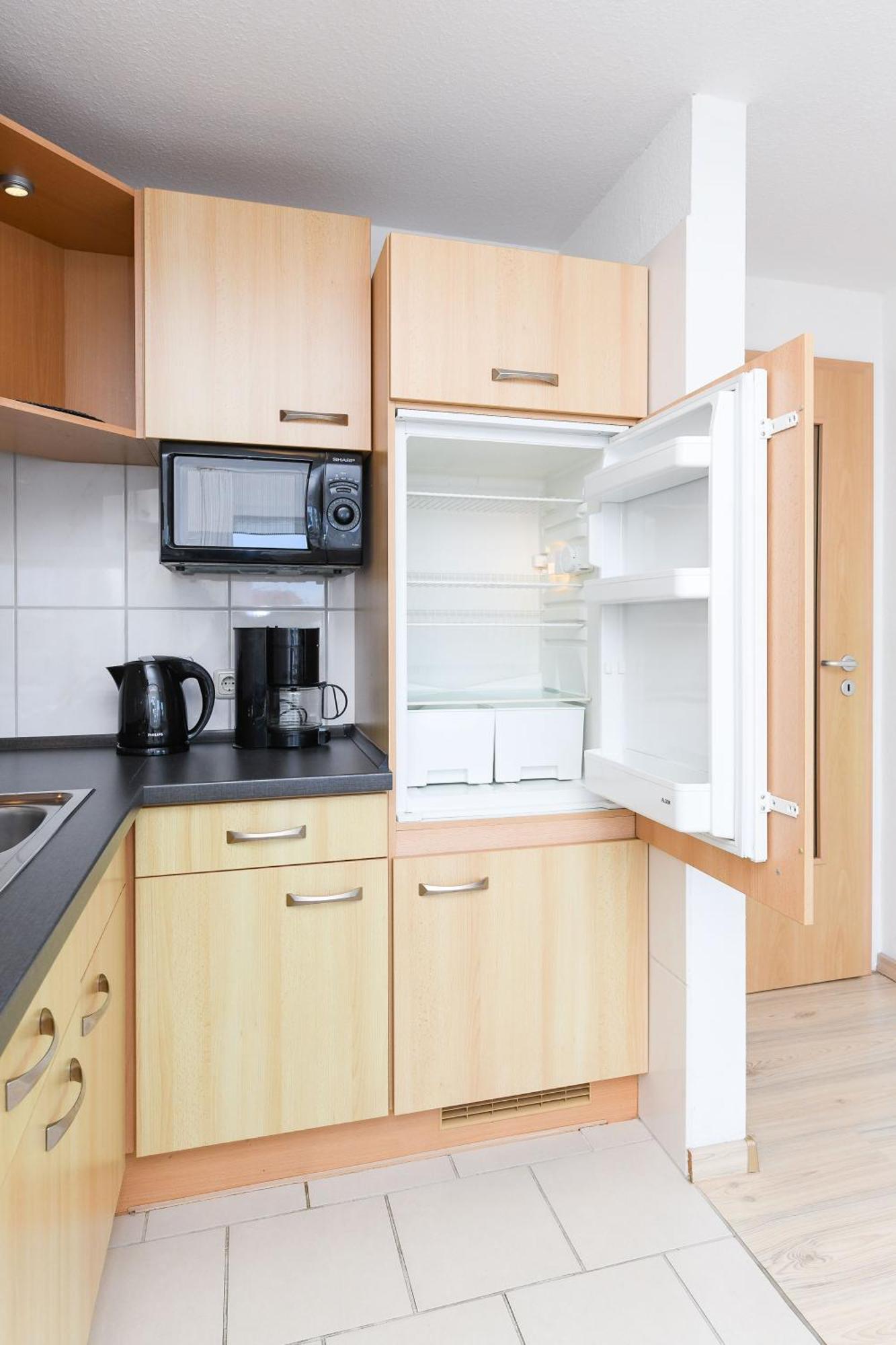 Apartamento Haus Hafenblick Bensersiel Exterior foto