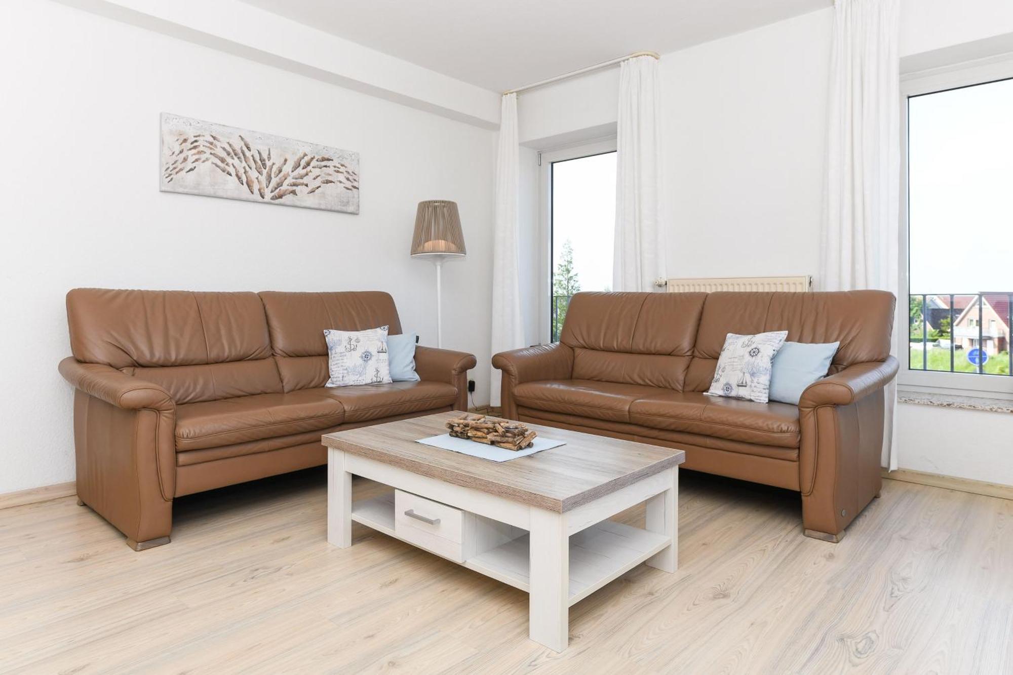 Apartamento Haus Hafenblick Bensersiel Exterior foto
