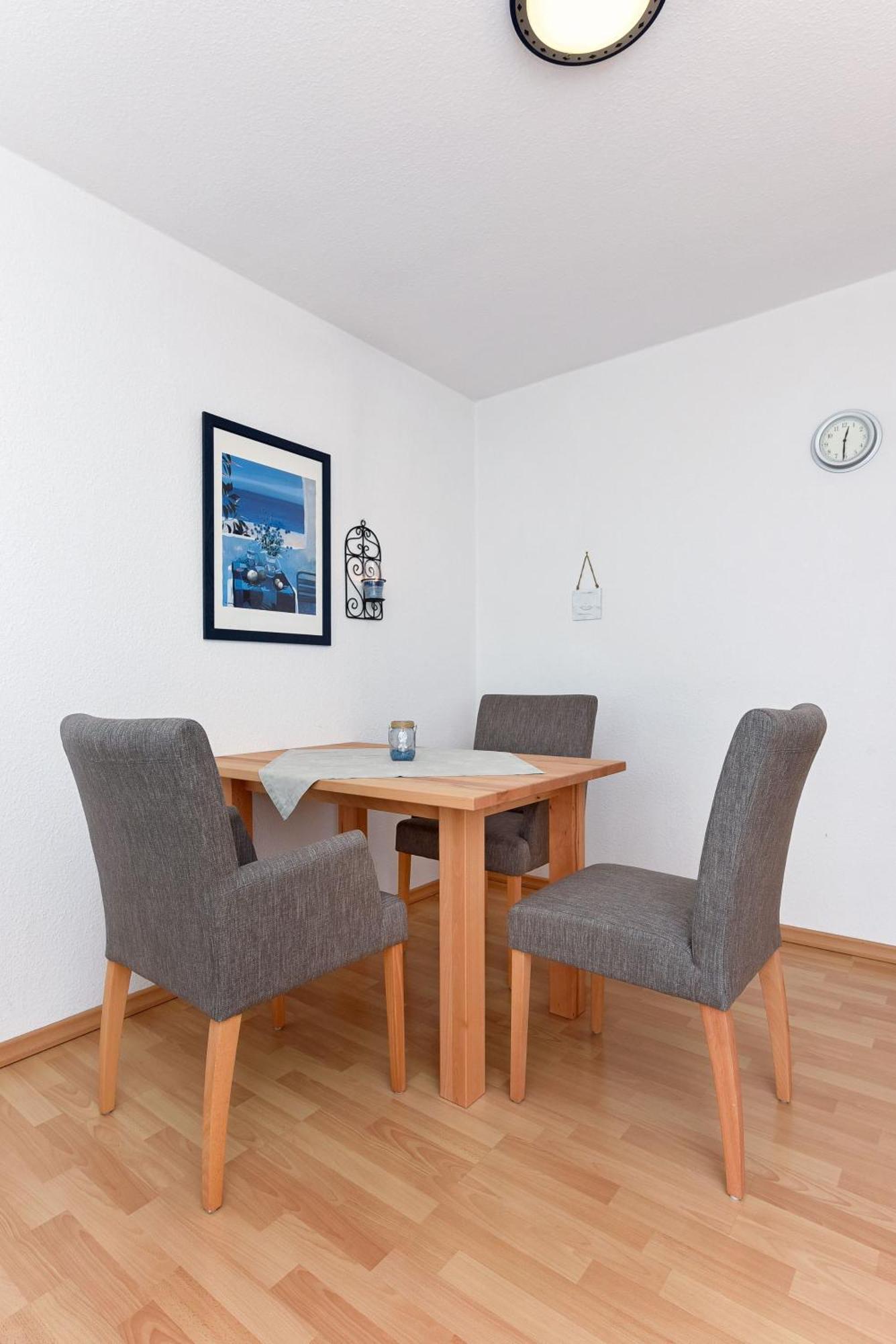 Apartamento Haus Hafenblick Bensersiel Exterior foto